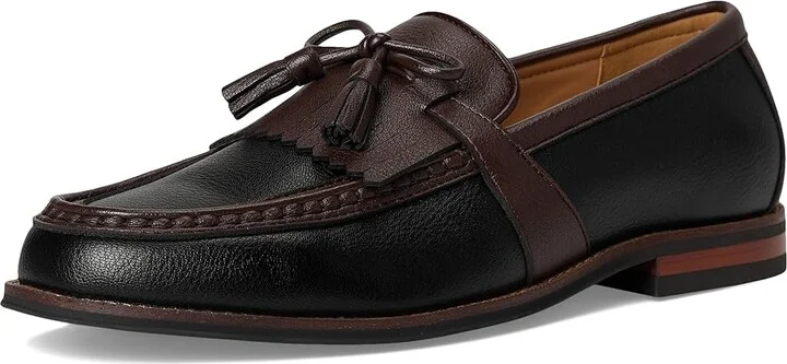 Tommy Hilfiger Sohan Men's Shoes Black/Dark Brown : 11 D - Medium, Faux Leather - Image 5
