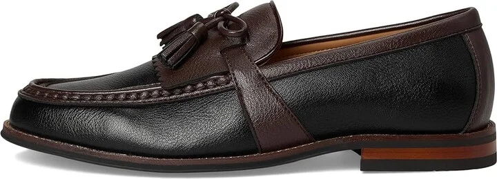 Tommy Hilfiger Sohan Men's Shoes Black/Dark Brown : 11 D - Medium, Faux Leather - Image 6