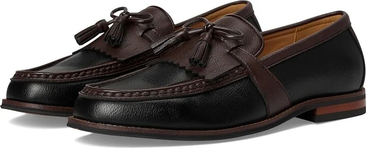 Tommy Hilfiger Sohan Men's Shoes Black/Dark Brown : 11 D - Medium, Faux Leather