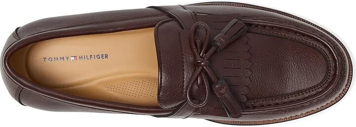 Tommy Hilfiger Sohan Men's Shoes Dark Brown : 7 D - Medium, Faux Leather - Image 2