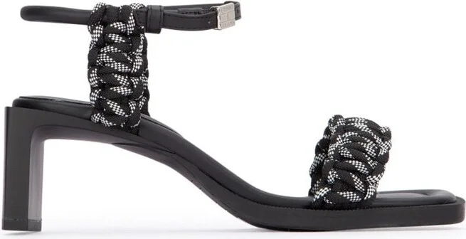 Tommy Hilfiger Soho Braided Mid-Heel Sandals