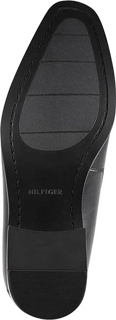 Tommy Hilfiger Speer Men's Lace Up Wing Tip Shoes Black : 7 M, Leather - Image 3