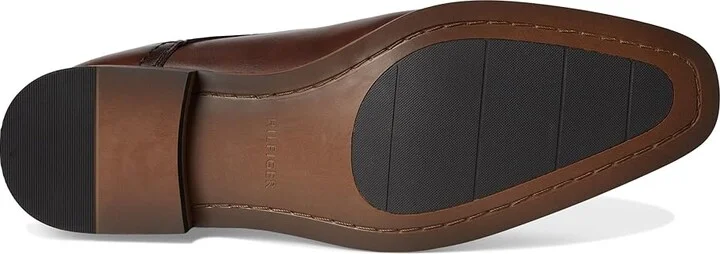 Tommy Hilfiger Step Men's Lace Up Wing Tip Shoes Medium Brown : 7 D - Medium, Leather - Image 3