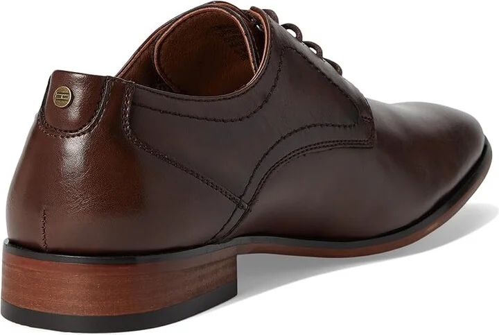 Tommy Hilfiger Step Men's Lace Up Wing Tip Shoes Medium Brown : 7 D - Medium, Leather - Image 4