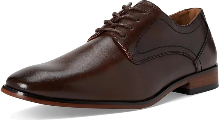 Tommy Hilfiger Step Men's Lace Up Wing Tip Shoes Medium Brown : 7 D - Medium, Leather - Image 5