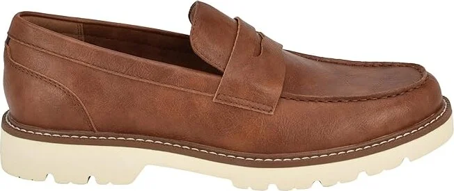 Tommy Hilfiger Tabaro Men's Lace Up Wing Tip Shoes Cognac : 9.5 D - Medium, Leather - Image 5
