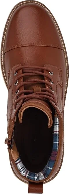 Tommy Hilfiger Tarlin Men's Boots Cognac : 7 M, Leather - Image 2