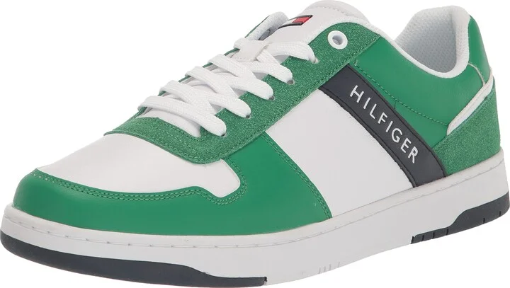 Tommy Hilfiger Tedric Green/White Multi 8.5 D (M)