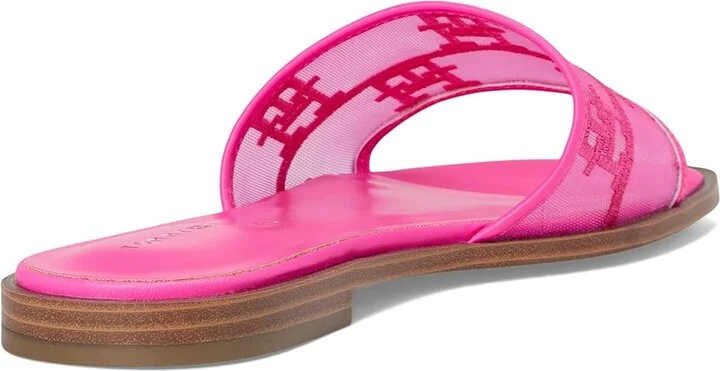 Tommy Hilfiger Tesia Women's Sandals Medium Pink Mesh Logo : 5.5 M, Synthetic - Image 4