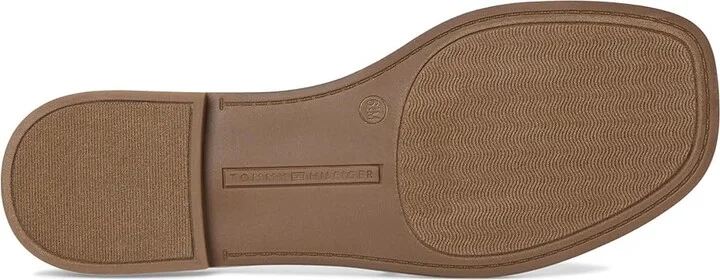 Tommy Hilfiger Tesia Women's Sandals White Mesh Logo : 5 M, Synthetic - Image 3