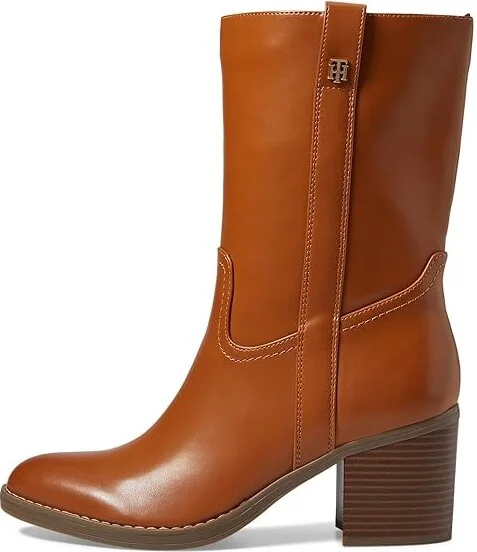 Tommy Hilfiger Theal Women's Boots Dark Natural : 7.5 M, Synthetic - Image 6