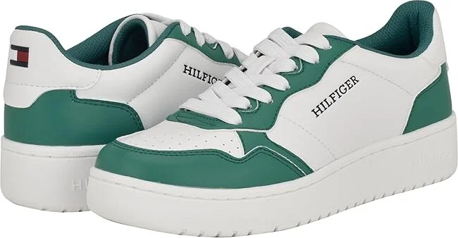 Green,white