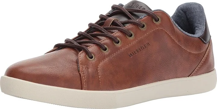 Tommy Hilfiger Toris Men's Shoes Cognac : 7.5 D - Medium, Leather - Image 2