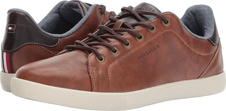 Tommy Hilfiger Toris Men's Shoes Cognac : 7.5 D - Medium, Leather