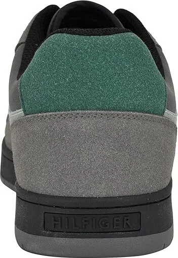 Tommy Hilfiger Trane Men's Shoes Dark Grey/Black : 9.5 M, Suede - Image 4