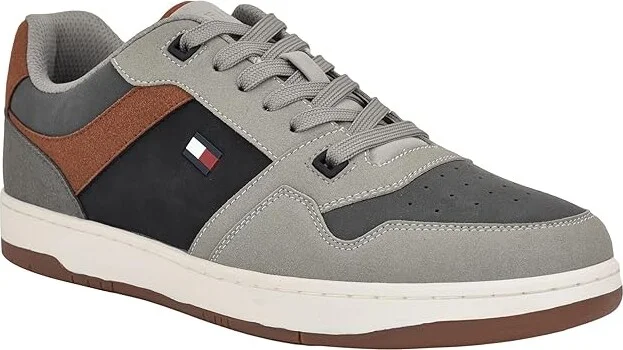 Tommy Hilfiger Trane Men's Shoes Grey : 9.5 M, Suede - Image 5