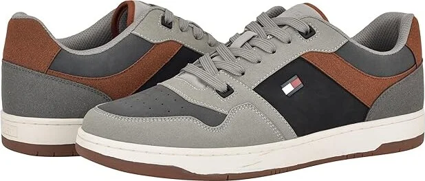 Tommy Hilfiger Trane Men's Shoes Grey : 9.5 M, Suede