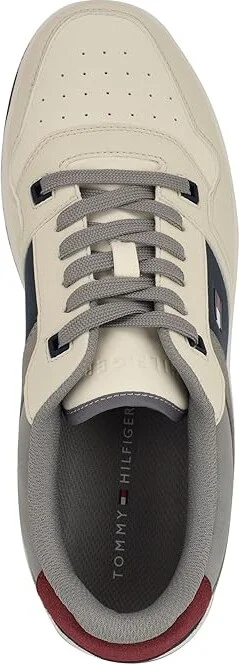 Tommy Hilfiger Trane Men's Shoes Light Grey/Cream : 12 M, Suede - Image 2
