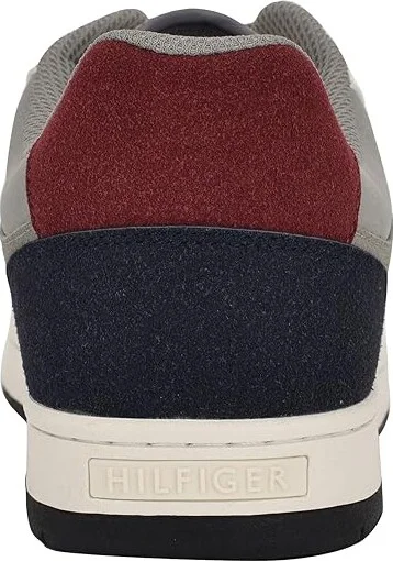 Tommy Hilfiger Trane Men's Shoes Light Grey/Cream : 12 M, Suede - Image 4