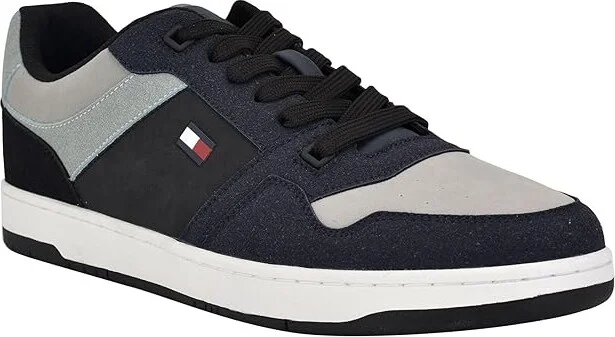 Tommy Hilfiger Trane Men's Shoes Navy : 10 M, Suede - Image 5