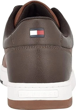 Tommy Hilfiger Trapeze Men's Lace-up Boots Cognac/Dark Brown : 12 M, Synthetic - Image 4