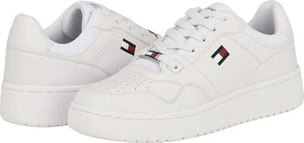 Tommy Hilfiger Twigye Women's Shoes White : 9.5 M, Leather