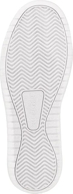 Tommy Hilfiger Twigye Women's Shoes White/Red : 9.5 M, Leather - Image 3