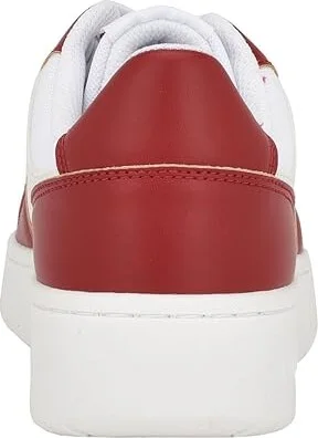 Tommy Hilfiger Twigye Women's Shoes White/Red : 9.5 M, Leather - Image 4