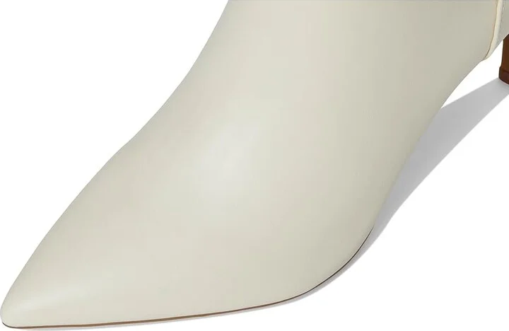 Tommy Hilfiger TWJORINE-IVO01 High Women's Heels Shoes Chic Cream : 7.5 M, Faux Leather - Image 2