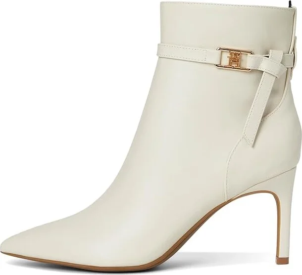 Tommy Hilfiger TWJORINE-IVO01 High Women's Heels Shoes Chic Cream : 7.5 M, Faux Leather - Image 6