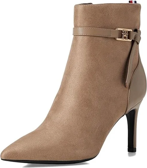Tommy Hilfiger TWJORINE2-DRE01 High Women's Heels Shoes Rich Ruby/Rich Ruby : 9.5 M, Suede - Image 11