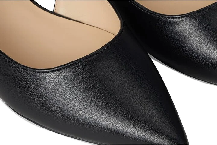 Tommy Hilfiger Vamina Women's Flat Shoes Black : 6 M, Leather/Polyester - Image 7