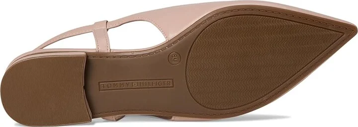 Tommy Hilfiger Vamina Women's Flat Shoes Medium Pink : 9.5 M, Leather/Polyester - Image 3