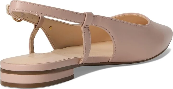 Tommy Hilfiger Vamina Women's Flat Shoes Medium Pink : 9.5 M, Leather/Polyester - Image 4