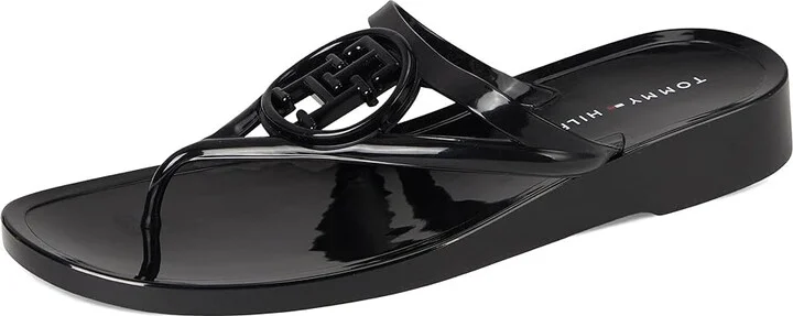 Tommy Hilfiger Vedna Women's Dress Sandals Black : 10 M, Polyester - Image 5