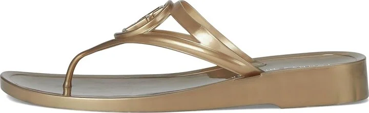 Tommy Hilfiger Vedna Women's Dress Sandals Gold : 8 M, Polyester - Image 6