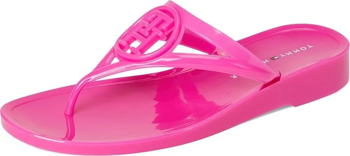 Tommy Hilfiger Vedna Women's Dress Sandals Pink : 7 M, Polyester - Image 5