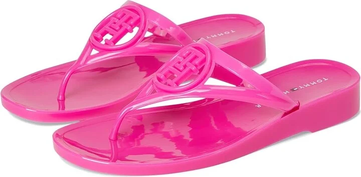 Tommy Hilfiger Vedna Women's Dress Sandals Pink : 7 M, Polyester