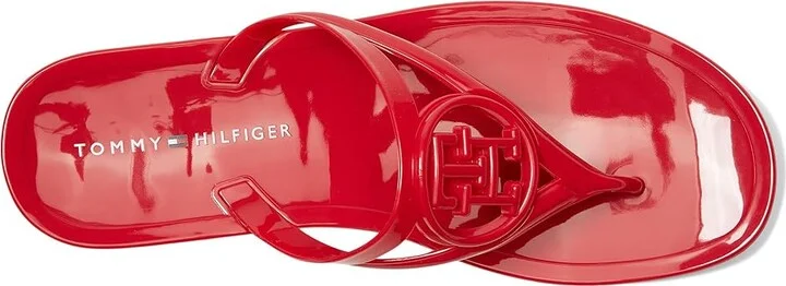 Tommy Hilfiger Vedna Women's Dress Sandals Red : 6 M, Polyester - Image 2