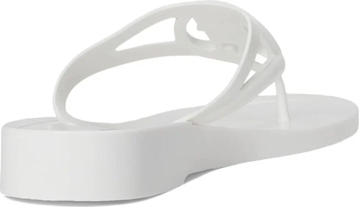 Tommy Hilfiger Vedna Women's Dress Sandals White : 5 M, Polyester - Image 4