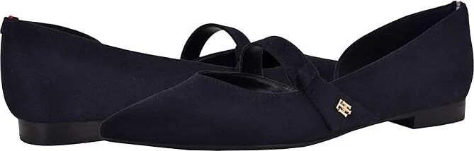 Tommy Hilfiger Venny 2 Women's Flat Shoes Navy : 5.5 M