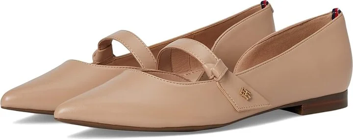 Tommy Hilfiger Venny Women's Flat Shoes Beige : 11 M