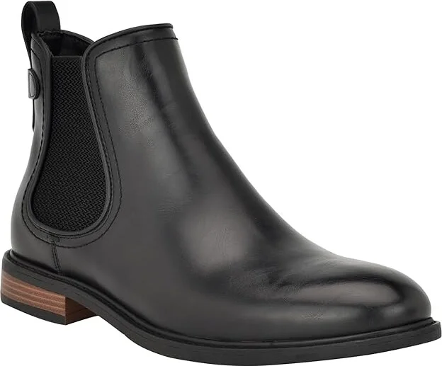 Tommy Hilfiger Vitus Men's Boots Black : 8 D - Medium, Leather - Image 4