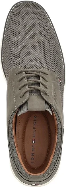 Tommy Hilfiger Winner Men's Shoes Medium Grey : 7 D - Medium, Leather/Synthetic - Image 2
