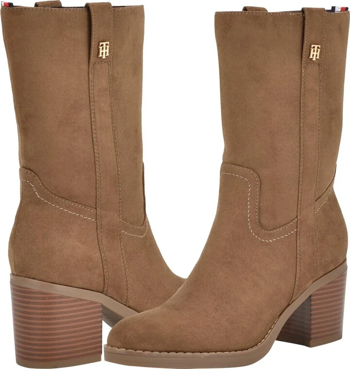 Tommy Hilfiger Wmoens Theal Boot Dark Grey 6.5M