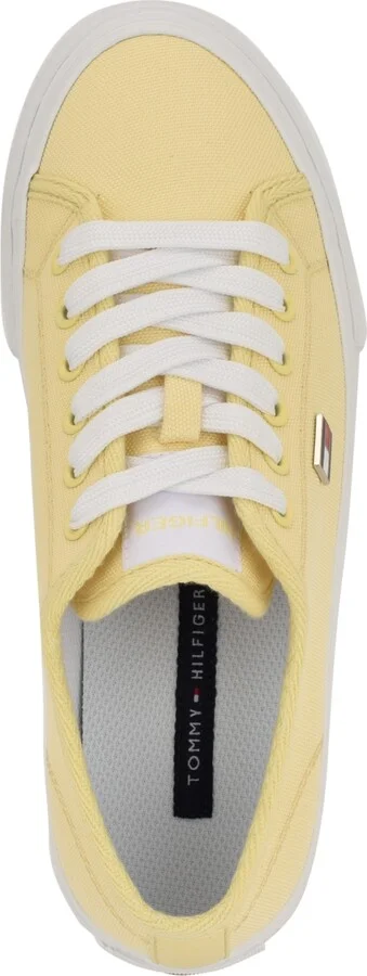 Tommy Hilfiger Women's Aressa Flag Lace-Up Sneakers - Image 8