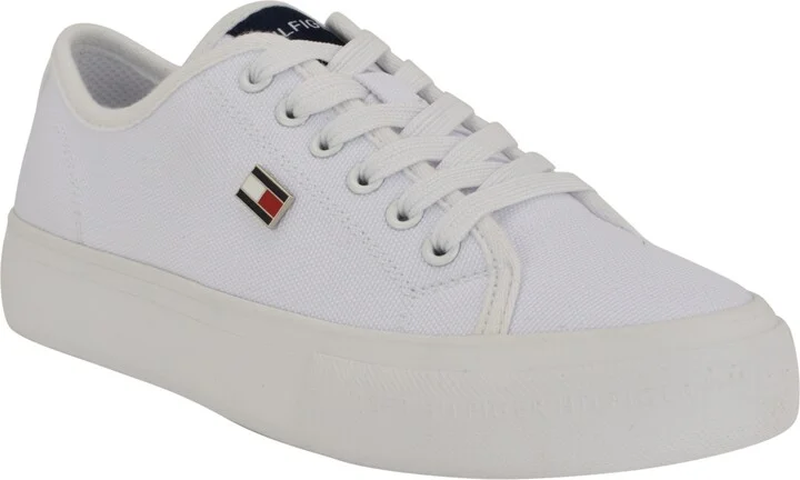 Tommy Hilfiger Women's Aressa Flag Lace-Up Sneakers