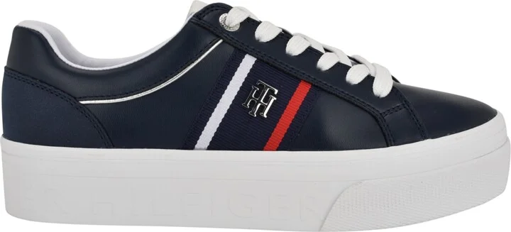 Tommy Hilfiger Women's Badria Logo Platform Sneakers - Image 2