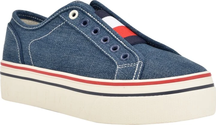 Tommy Hilfiger Women's Balie Casual Platform Slip on Sneakers
