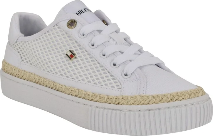 Tommy Hilfiger Women's Chirley Mesh Espadrille Platform Sneakers